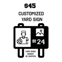 Customized Yard Sign