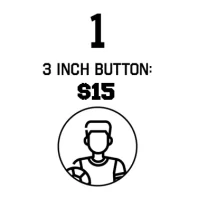 1 - 3" Button (All Star/Alamo VB)